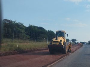 We have machinery for road construction 